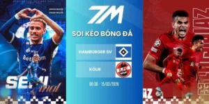 Kèo bóng đá Hamburger SV vs Köln hôm nay ngày 15/03/2026 - Bundesliga