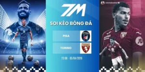 Kèo bóng đá Pisa vs Torino hôm nay ngày 05/04/2026 - Serie A
