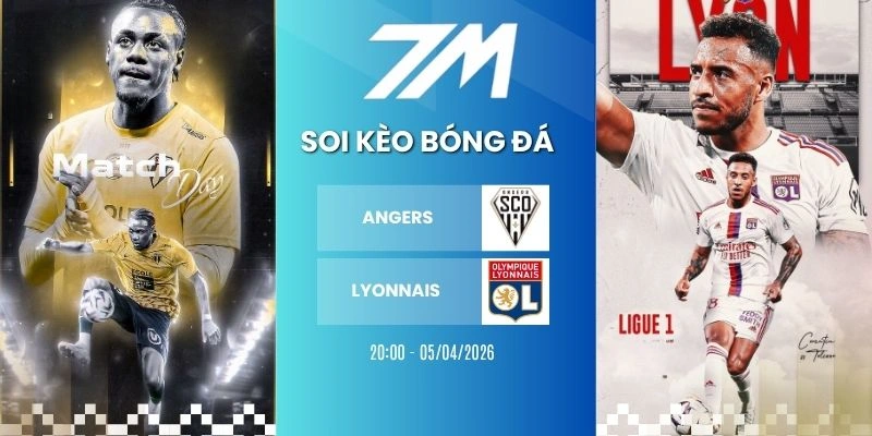 Kèo Nhà Cái Angers Vs Lyonnais Hôm Nay Ngày 05/04/2026 – Ligue 1