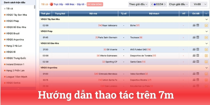 Hướng dẫn sử dụng website 7m hiệu quả