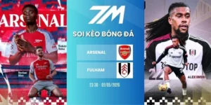 Kèo bóng đá Arsenal vs Fulham hôm nay ngày 02/05/2026 - NHA