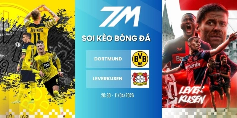 Kèo Nhà Cái Dortmund Vs Leverkusen Hôm Nay Ngày 11/04/2026 – Bundesliga