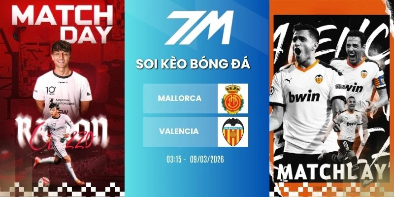 Kèo Nhà Cái Mallorca Vs Valencia Hôm Nay Ngày 22/04/2026 – La Liga