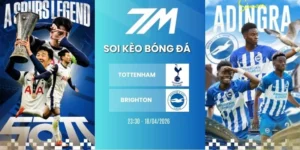 Kèo nhà cái Tottenham vs Brighton hôm nay ngày 18/04/2026 - NHA