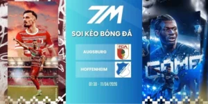 Tỷ lệ kèo Augsburg vs Hoffenheim hôm nay ngày 11/04/2026 - Bundesliga