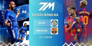 Tỷ lệ kèo Getafe vs Barcelona hôm nay ngày 25/04/2026 - La Liga
