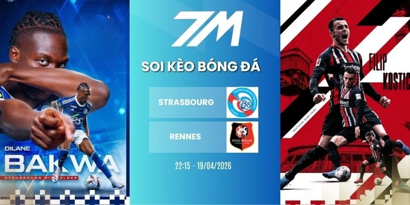 Tỷ Lệ Kèo Strasbourg vs Rennes Hôm Nay Ngày 19/04/2026 – Ligue 1