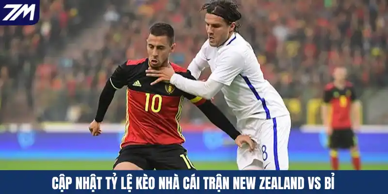 Cập nhật tỷ lệ kèo nhà cái trận New Zealand vs Bỉ