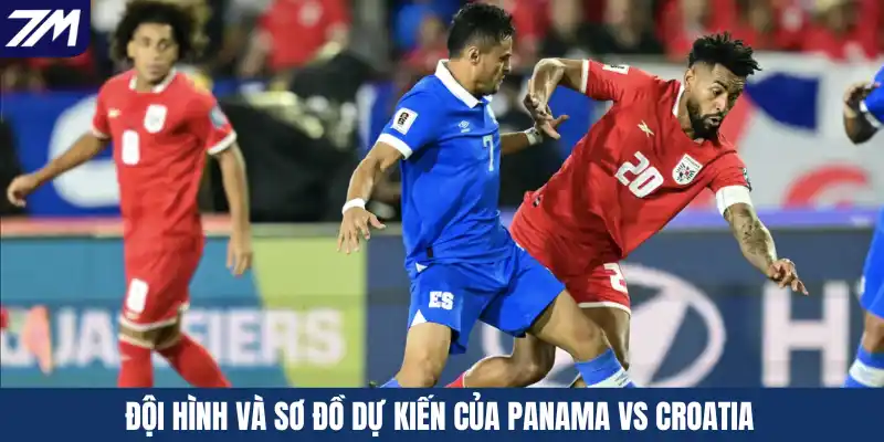 Đội hình và sơ đồ dự kiến của Panama vs Croatia