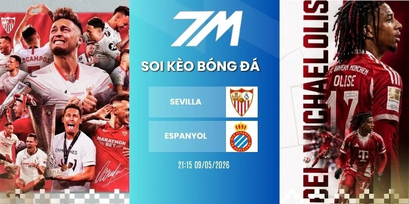 Kèo Bóng Đá Sevilla Vs Espanyol Hôm Nay Ngày 09/05/2026 – La Liga