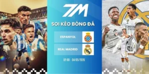 Tỷ lệ kèo Espanyol vs Real Madrid hôm nay ngày 04/05/2026 - La Liga