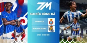 Tỷ lệ kèo Espanyol vs Real Sociedad hôm nay ngày 24/05/2026 - La Liga