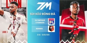 Tỷ lệ kèo Olympique Lyonnais vs Rennes hôm nay ngày 04/05/2026 - Ligue 1