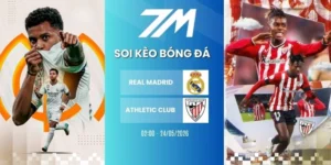 Tỷ lệ kèo Real Madrid vs Athletic Club hôm nay ngày 24/05/2026 - La Liga