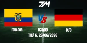 Tỷ Lệ Nhà Cái Ecuador Vs Đức - Bảng E World Cup 03h00 26/06/2026