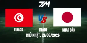 Tỷ Lệ Nhà Cái Tunisia Vs Nhật Bản - Bảng F World Cup 11h00 21/06/2026